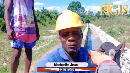 Chantye konstriksyon kanal Grasèt/Tobèk la ap kontinye daprè responsab chantye a Jean Moricette