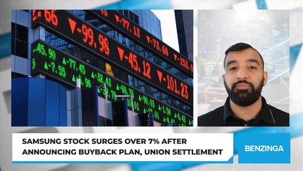 Samsung Stock Surges Over 7% After Announcing Buyback Plan, Union Settlement