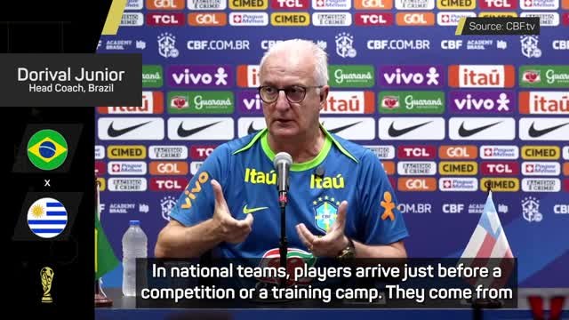 'Even Messi can struggle in internationals' - Brazil coach Dorival on form