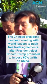 China pushes free trade agreements after Trump promises 60% tariffs