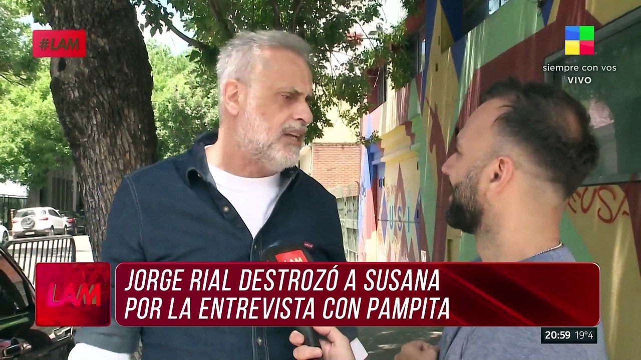 Jorge Rial OPINÓ DE TODO y DESTROZÓ A Susana Giménez por la entrevista a Pampita: "Es vaga"
