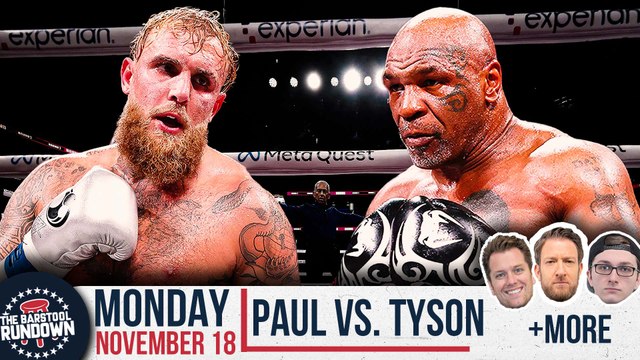 Dave Portnoy Thinks Tyson Vs. Paul Was a Marketing Con- Barstool Rundown - November 18th, 2024