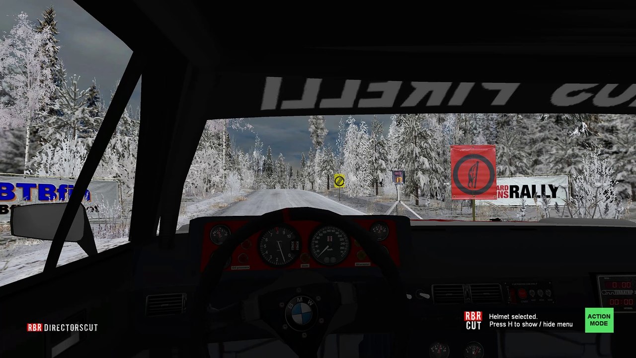 Richard Burns Rally RWD: 7km Saalahti 2018 I Snow, in a BMW M1 (Moza R5 Wheel)