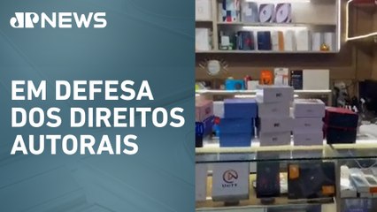 Operação contra pirataria prende 12 pessoas em São Paulo