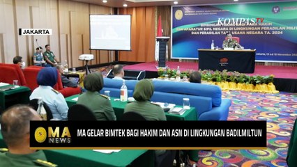 MA Gelar Bimtek untuk Hakim & ASN di Lingkungan Badilmiltun