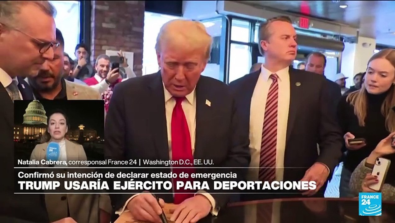 Informe desde Washington: Trump confirmó su intención de usar el Ejército en deportaciones masivas