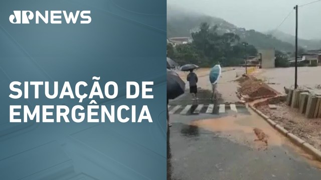 Fortes chuvas em Minas Gerais deixam ao menos 400 pessoas desabrigadas