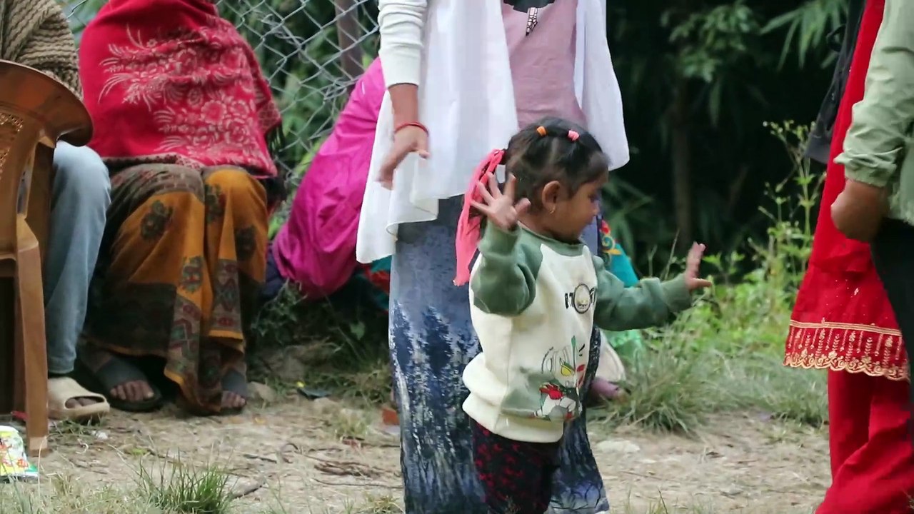 Dance in Nepalese Traditional Cultural Music Panchebaja |