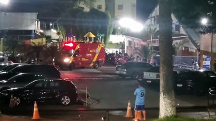 Homem de 62 anos é hospitalizado após queda em jogo de basquete