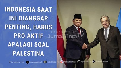 Pasca Bertemu Sekjen PBB, Prabowo: Indonesia Sekarang Dianggap Cukup Penting