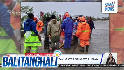 7 magkakaanak, patay matapos matabunan ng lupa ang tinutuluyang bahay | Balitanghali