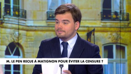 L'édito de Gauthier Le Bret : «Marine Le Pen reçue à Matignon pour éviter la censure ?»