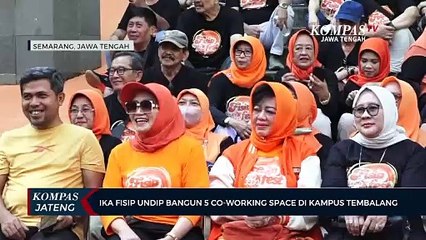 IKA Fisip Undip Bangun 5 Co-Working Space di Kampus Tembalang