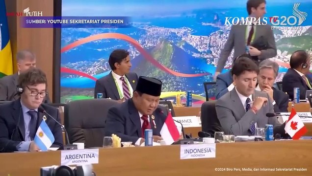 [FULL] Pernyataan Presiden Prabowo di KTT G20 Brasil, Bicara soal Konflik Gaza dan Ukraina