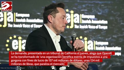 Reaviva Elon Musk la batalla legal con OpenAI