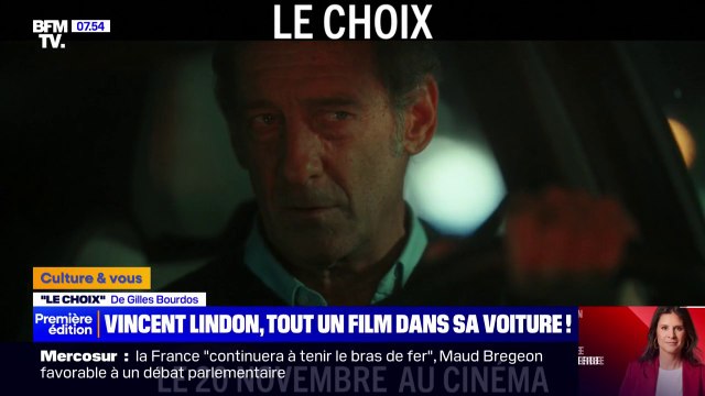 Vincent Lindon face à lui-même dans un huis clos automobile