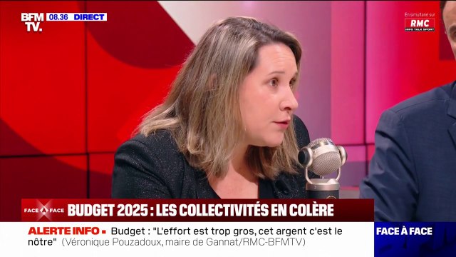 Budget des collectivités: L'effort est trop gros , estime Véronique Pouzadoux, maire de Gannat dans l'Allier