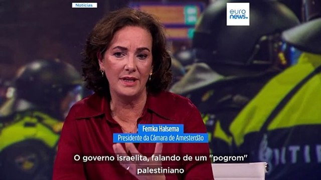 Autarca de Amesterdão lamenta a utilização da palavra pogrom para descrever ataques contra israelitas