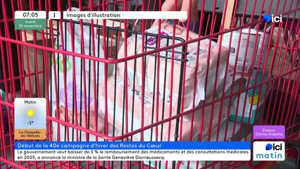 19/11/2024 - ICI Matin France Bleu Drôme Ardèche en vidéo