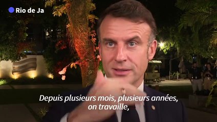 La France n'est "pas isolée" dans son opposition à l'accord UE-Mercosur (Macron)