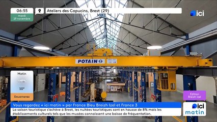 19/11/2024 - ICI Matin France Bleu Breizh Izel en vidéo