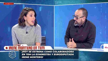 Risto Mejide le calza un tremebundo zasca a Irene Montero por intentar imponer una regla de lo más absurdo