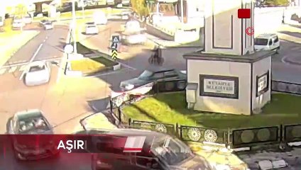 Kütahya'da aşırı hız kazaya sebep oldu