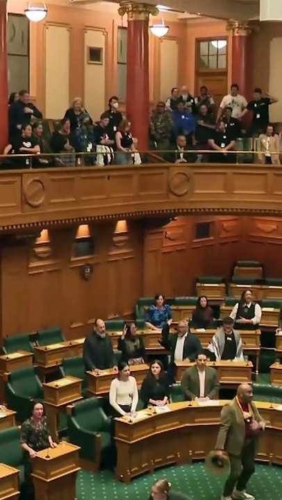 New Zealand Parliament Protest