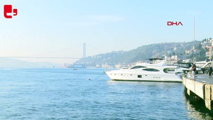 İstanbul Boğazı'nda sis nedeniyle gemi trafiği askıya alındı