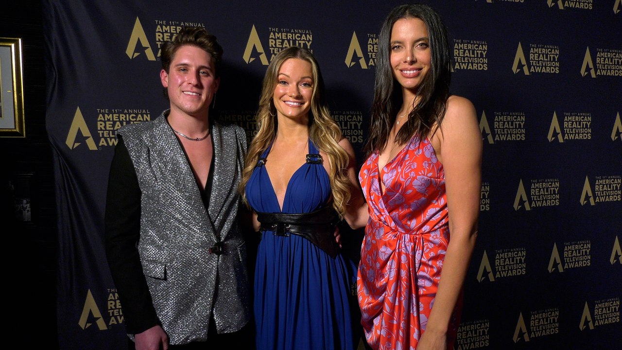 Jonathan Marc Stein, Caitlin O'Connor, Tenny Kilmore "11th Annual American Reality Television Awards" Red Carpet