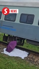 Woman killed, son seriously hurt after being hit by train in Sabah