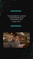 Future Trends from GitHub Developer Engagement