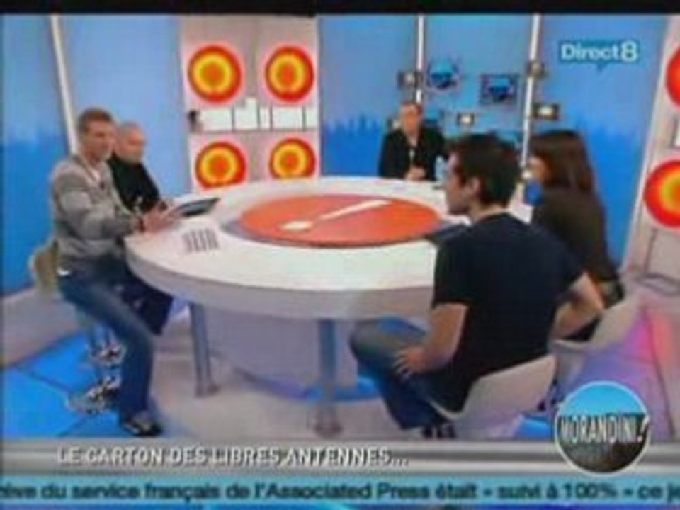 mikl et toph chez morandini à direct8