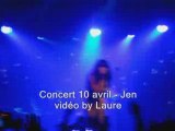 Concert Jenifer au Zenith de Paris - 10 avril