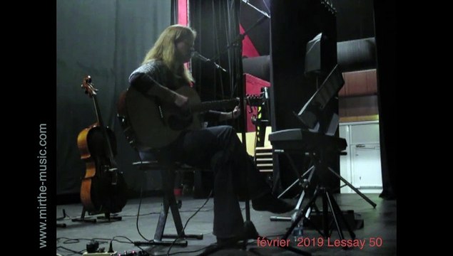 ROLLING IN THE DEEP de Adele par MIRTHE, guitare-voix, concert 2019, Lessay 50 France