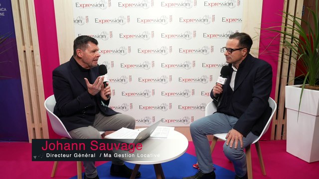 Salon RENT 2024 - Johann SAUVAGE Directeur général de MA GESTION LOCATIVE