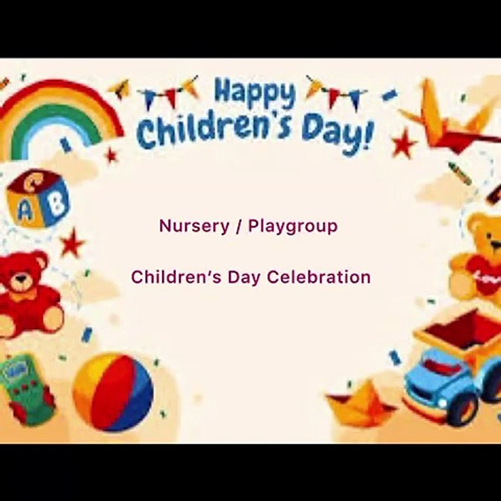 CMR Gandhi Public School - Happy Childrens Day