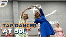 80-year-old tap dancer reunites with her former students for her birthday 👯‍♀️🎉