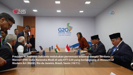 Prabowo Bertemu PM India, Ajak Kirim Ahli untuk Mengajar Pendidikan Kesehatan di Indonesia