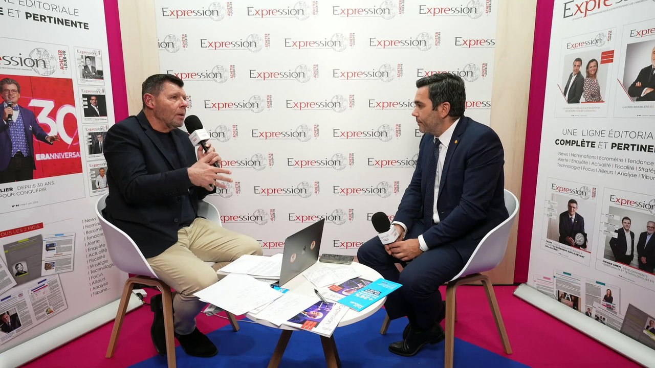 Salon RENT 2024 - Jonathan le CORRONC CLADY Président  de FNAIM VAUCLUSE