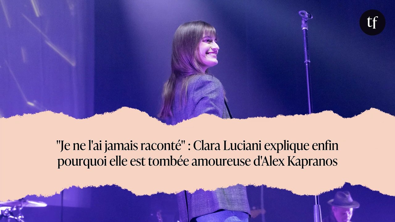 "Je ne l'ai jamais raconté" : Clara Luciani explique enfin pourquoi elle est tombée amoureuse d'Alex Kapranos