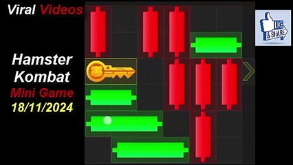 18 November Hamster Kombat Daily Mini Game Puzzle