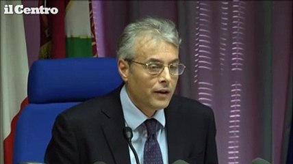 Regione Abruzzo, Chiodi: "Ho solo commesso un errore, la magistratura lo dimostrer?"