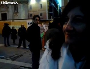 L'Aquila, i "No Cialente" in piazza. Blundo: stanchi di essere traditi