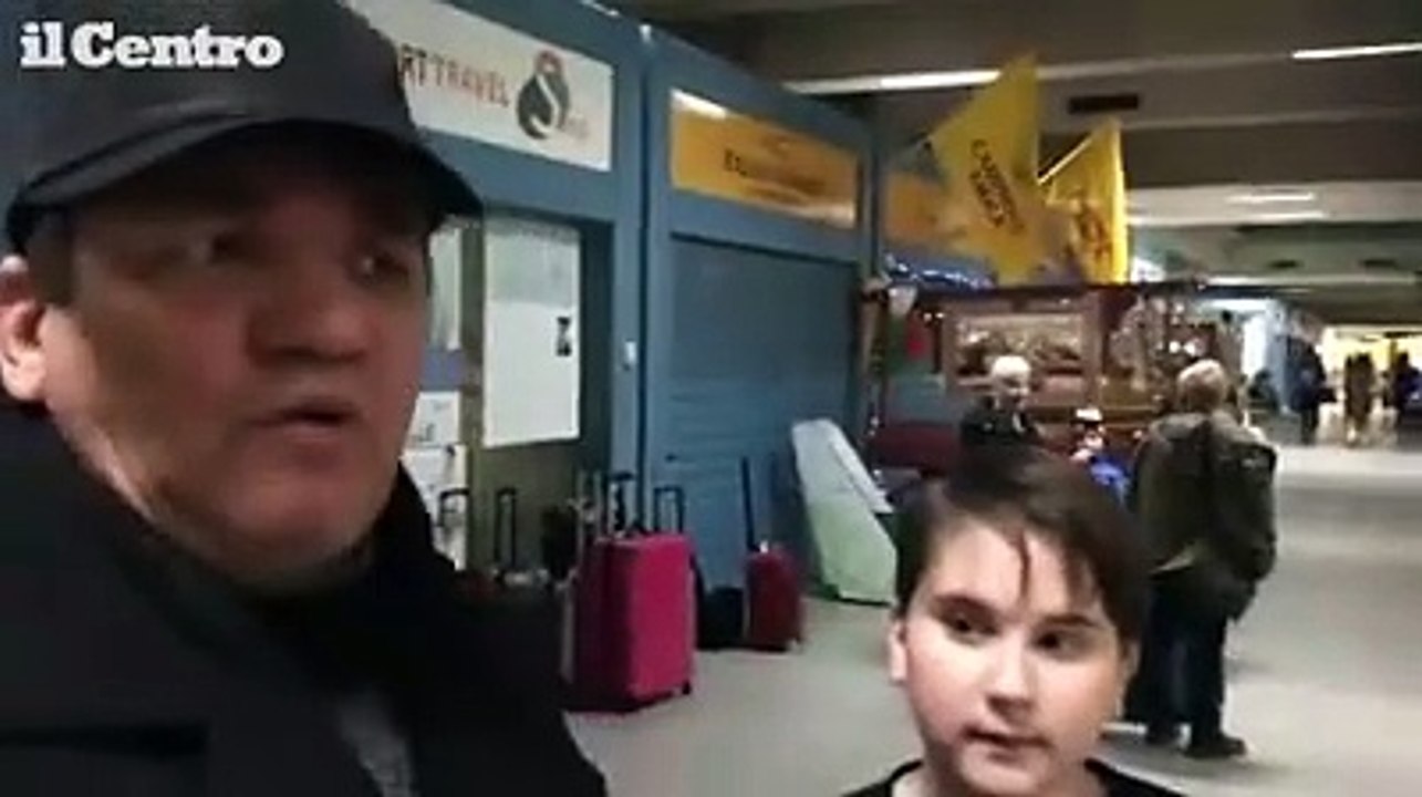 Maltempo a Pescara, aeroporto nel caos per i voli cancellati