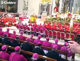 Il vescovo dell'Aquila da Papa Francesco