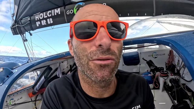 Vendée Globe 2024 - Nicolas Lunven / HOLCIM - PRB Le style PRB avant tout
