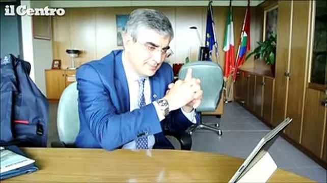 'Nduccio interroga i candidati e D'Alfonso risponde