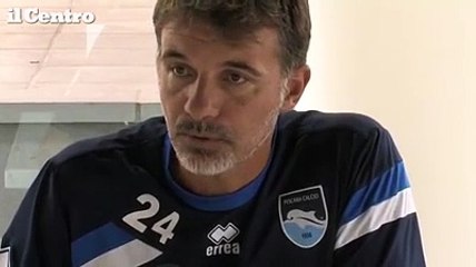 Pescara, Baroni rilancia i suoi in vista del Latina: dobbiamo reagire