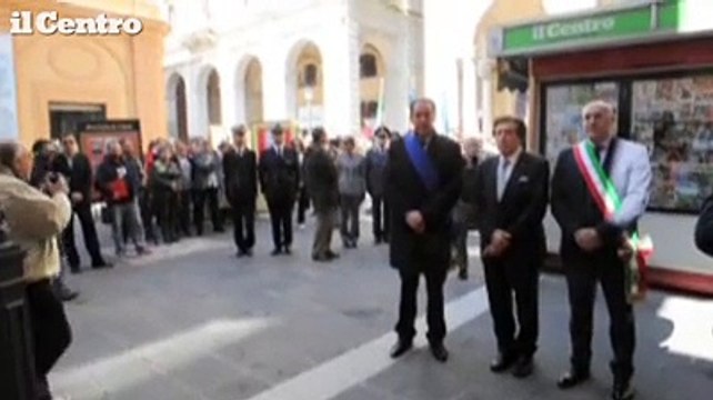 Chieti, i partigiani cantano Bella Ciao al sindaco che li cancella